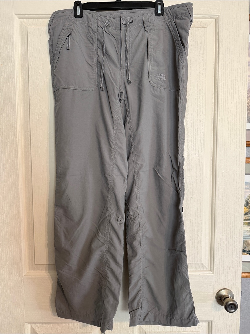 The North Face Women’s Light Gray Cargo Hiking Pants